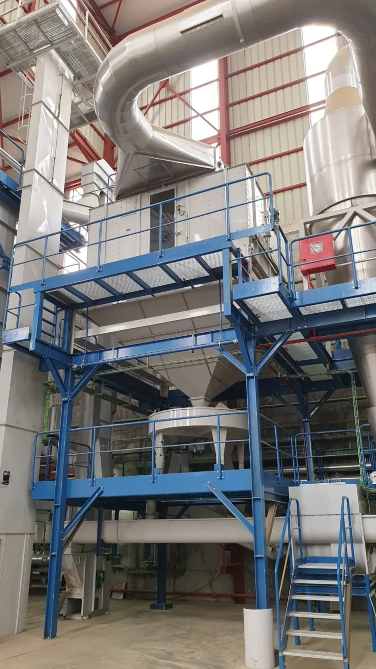 Planta de peletització amb refredador